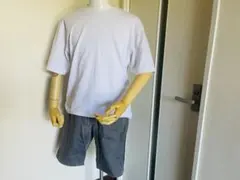 セオリー　theory 34 メンズ デニムショートパンツ グレーのサムネイル