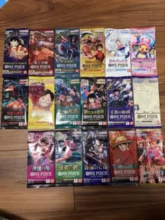 ワンピースカード　パック　コンプリート品
