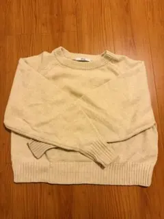 relume ベージュ 長袖ニットセーター Fサイズ