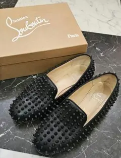 Christian Louboutin⭐︎ヘビ革フラットパンプス　バレエシューズ Christian Louboutin⭐︎ヘビ革フラットパンプス バレエシューズ