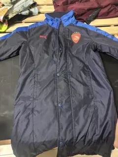 Puma ベンチコート ネイビー/ブルー