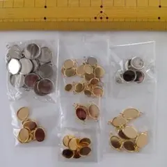 ハンドメイド用 ミール皿 セッティング台座 まとめ売り