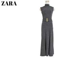【専用】ZARA ノースリーブ ロングワンピース グレー