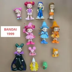 〖希少品〗おジャ魔女ドレミ　くっついてドレミ　フィギュアセット 1999のサムネイル