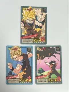 【3枚セット】ドラゴンボールZカードダス 隠れプリズムカード BANDAI