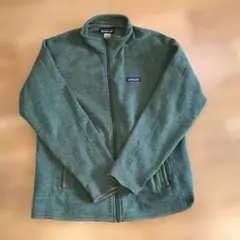 patagonia メンズ フリースジャケット M グリーン