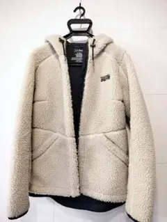 L.L.Bean フリースジャケット Sサイズ ナチュラル色