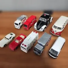 ミニカー9台セット トミカなど