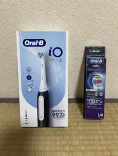 ✨ブラウン Oral-B iO3 マットブラック オーラルB iO シリーズ3✨ ブラウン Oral-B iO3 マットブラック BRAUN 電動歯ブラシ 充電式
