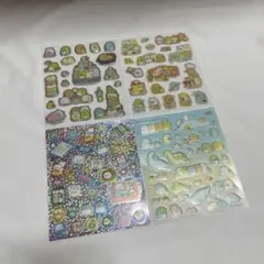 すみっコぐらし 4シートセット ぷくっとシール ドロップシール 透明ステッカー
