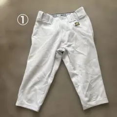 ZETT 野球 ユニフォームパンツ ホワイト S ズボン