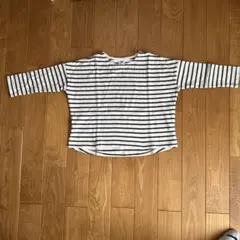 Devirock ボーダーロングTシャツ　110cm