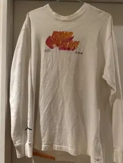 NIKE ナイキ　JUMP MANロゴ ホワイト長袖　ロンT ジョーダン