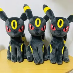 ポケットモンスター めちゃもふぐっとぬいぐるみ〜ブラッキー〜 3体まとめ売り