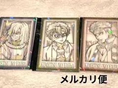 不死川実弥 鬼滅の刃 ダイニング 原画グリッターブロマイド 伊黒小芭内 悲鳴嶼