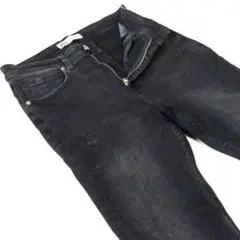 ZARAdnmr.ザラ▼ストレッチスキニーブラック▼ダメージ▼30▼W約74cm