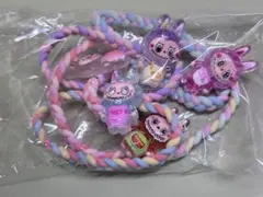 ラブブ付きヘアゴム5点セット　新品