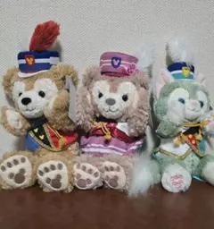 35周年　ダッフィーフレンズ　ぬいぐるみ　ハッピーマーチングファン