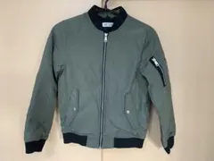 オリーブグリーン MA-1ジャケット(Ｈ&M)