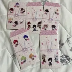 Rejet キャラクター封筒 5枚セット　バラ4枚