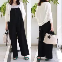 jines★ジネス★VネックZIPカーディガン ★ホワイト★日本製のサムネイル