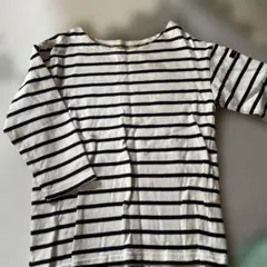 ボートネック　7部袖