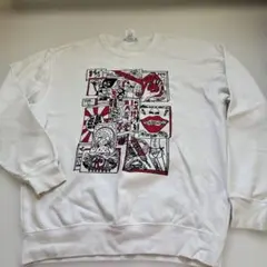 KOBINAI グラフィックプリント スウェット XL