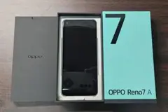 訳あり OPPO Reno7 A 本体 ホワイト SiMフリー 128gb