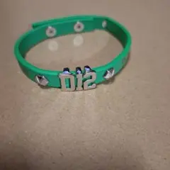 EXO エクソ ギョンス D12 リストバンド グリーン ブレスレット