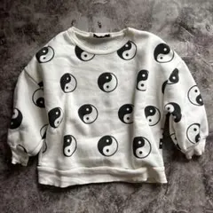 Another Fox 陰陽模様 トレーナー 2〜3歳