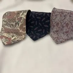 ネクタイ 3本セット ペイズリー柄