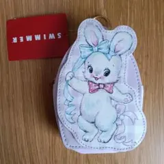 SWIMMER ウサギ ダイカットコインケースのサムネイル