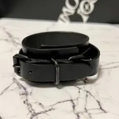 美品 JAJABOON レザーベルトブレスレット ダークサイド 本革製
