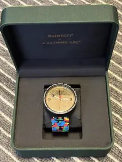 激レア！限定ABATHING APE BAPE X SWATCH 腕時計ゴールド SWATCH X BAPE: ストリートウェアを手元に。A BATHING APE との