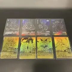 ドラゴンボールZ爆烈インパクト データーカードダス ポルンガキャンペーン 8種