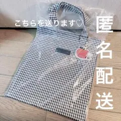 新色☆familiarレッスンバッグ♡黒系ファミリアチェック☆トートバッグ
