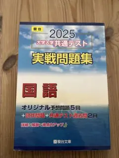 2025 大学入学共通テスト 国語 実戦問題集
