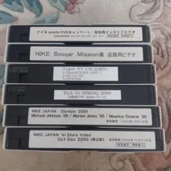 NIKE 店頭用プロモーションビデオ VHS 6本セットのサムネイル