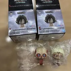 一番くじ「進撃の巨人」I賞ちょこのっこフィギュア巨人ver.鎧の巨人と超大型巨人