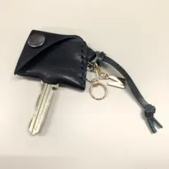 一点物 国産高級牛革 栃木レザー キー&コイン、トークン、ピックオーガナイザー