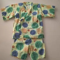 ミキハウス　ホットビスケッツ　甚平　120cm