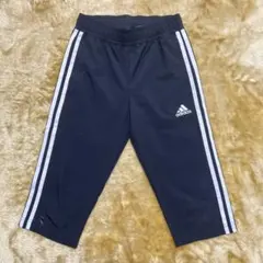 アディダスadidas ハーフパンツ 150cm 黒　膝擦れ意外新品同様
