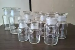 【10本セット】標本瓶 10本セット売り】標本瓶 ガラス瓶