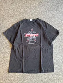 【300円オークション】90s 古着 tシャツ フェード ブラック 動物t