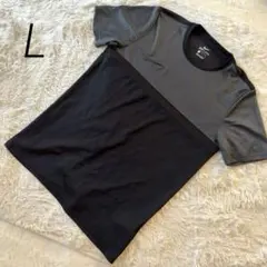 ⭐️Nike DRI-FIT 半袖Tシャツ グレーブラック L メッシュ スポーツ