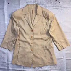 日本製 テーラードジャケット きれいめ オフィス カジュアル vintage