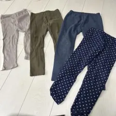 ズボン　まとめ売り　パンツ　110 UNIQLO 裏起毛