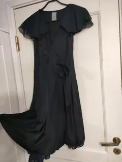 美品✦ShipsLittleBlackシップスリトルブラック　ドレスワンピS　黒