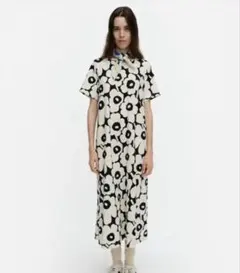 マリメッコ Marimekko Kioski ウニッコ半袖カットソーワンピース