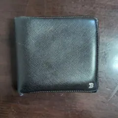 BALLY 二つ折り財布 ブラック レザーのサムネイル